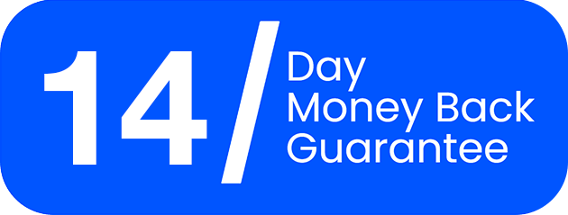 14 Day Money Back Guarantee